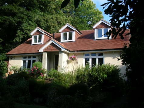 Architectural drawings for a house extension